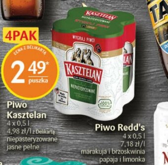 Delikatesy Centrum Piwo Kasztelan 500ml oferta