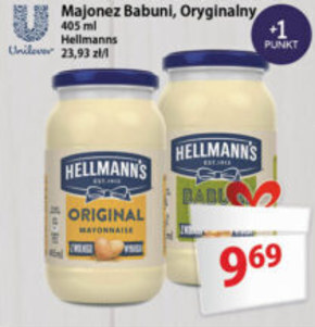 Społem Hellmann's majonez babuni 405 ml oferta