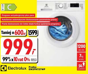 Media Expert Pralka electrolux oferta