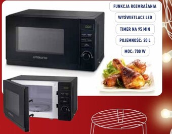 ALDI Kuchenka mikrofalowa ambiano oferta
