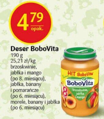 Delikatesy Centrum Deser BoboVita 190g oferta