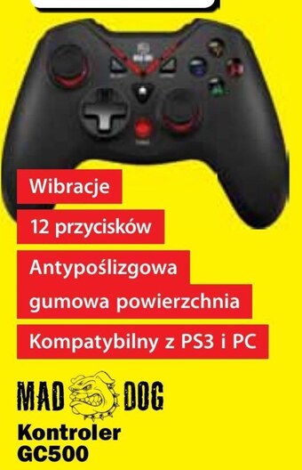 Media Expert Kontroler do konsoli mad dog oferta