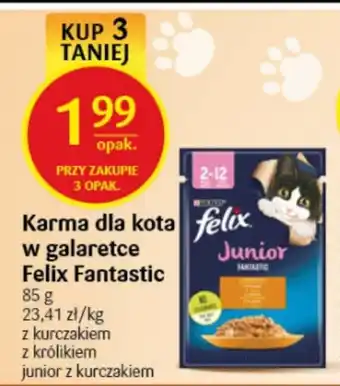 Delikatesy Centrum Karma dla kota w galaretce Felix 85g oferta