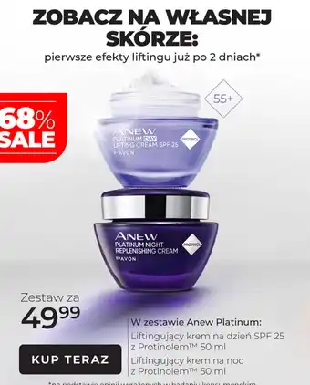 Avon Zestaw Anew Platinum oferta