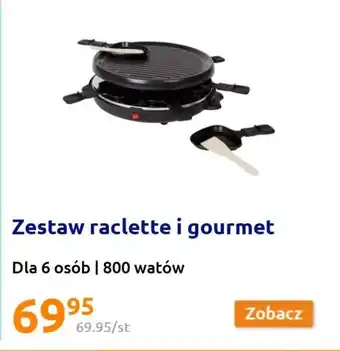 Action Zestaw raclette i gourmet Dla 6 osób | 800 watów oferta