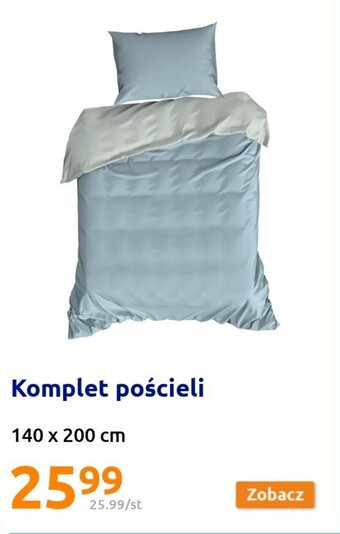 Action Komplet pościeli 140 x 200 cm oferta