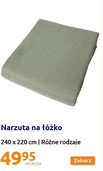Action Narzuta na łóżko 240 x 220 cm / Różne rodzaje oferta