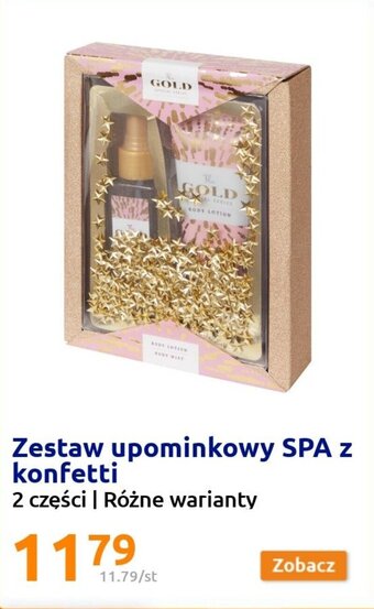 Action Zestaw upominkowy SPA z konfetti 2 części / Różne warianty oferta