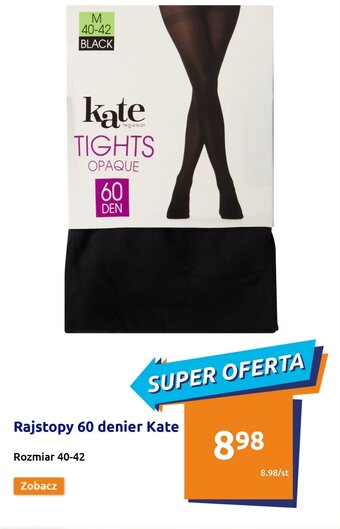 Action Kate Rajstopy 60 denier Rozmiar 40-42 oferta