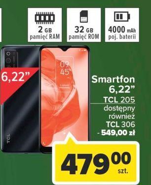 Carrefour Smartfon 306 tcl oferta