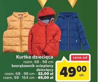 Carrefour Kurtka dziecięca 68-98 cm oferta