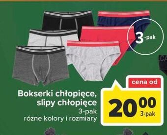 Carrefour Slipy chłopięce oferta