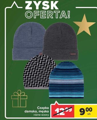 Carrefour Czapka damska oferta
