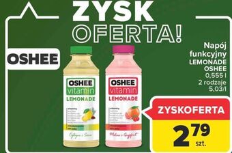 Carrefour Napój malina i grejpfrut oshee vitamin lemonade oferta