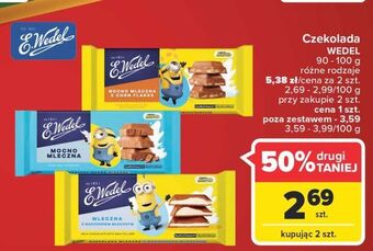 Carrefour Czekolada mocno mleczna e. wedel oferta
