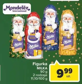 Carrefour Mikołaj z czekolady milka oferta