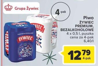Carrefour Piwo żywiec bezalkoholowe oferta