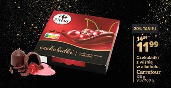 Carrefour Czekoladki nadziewane wiśnią w alkoholu carrefour extra oferta