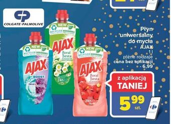 Carrefour Płyn do mycia ocet & lawenda ajax boost oferta