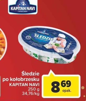 Carrefour Śledź po kołobrzesku kapitan navi oferta