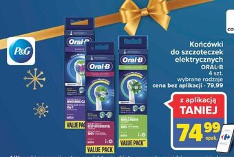 Carrefour Końcówki do szczoteczki eb50 oral-b cross action oferta