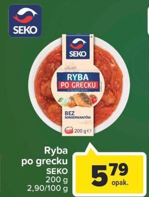 Carrefour Ryba po grecku seko oferta
