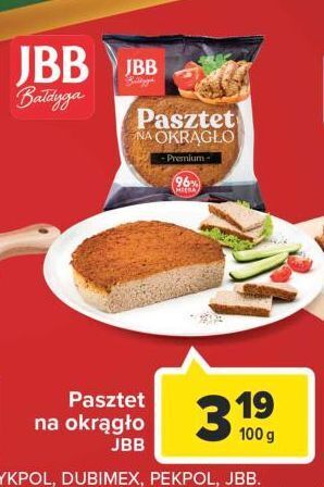 Carrefour Pasztet na okragło jbb bałdyga oferta