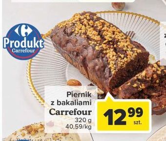 Carrefour Pierniki z bakaliami carrefour oferta