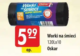 MOKPOL Oskar Worki na śmieci 120Lx10 opak. oferta