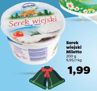 Netto Miletto Serek wiejski 200g oferta