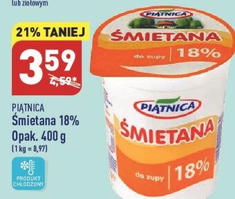 ALDI Śmietana 18% piątnica oferta