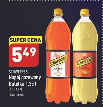 ALDI Napój citrus mix schweppes oferta