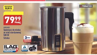ALDI Spieniacz do mleka ambiano oferta