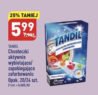 ALDI Chusteczki zapobiegające farbowaniu tandil oferta