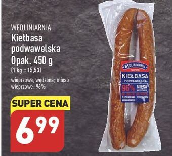 ALDI Kiełbasa podwawelska wędliniarnia classic oferta