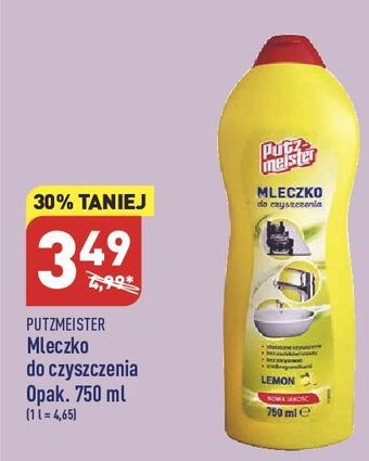 ALDI Mleczko do czyszczenia lemon putzmeister oferta