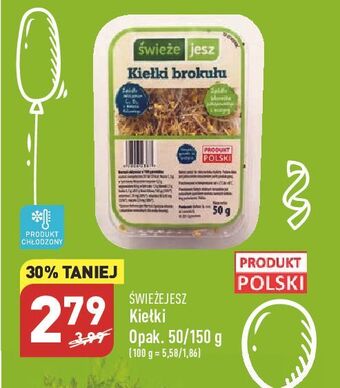 ALDI Kiełki brokuła świeże jesz oferta