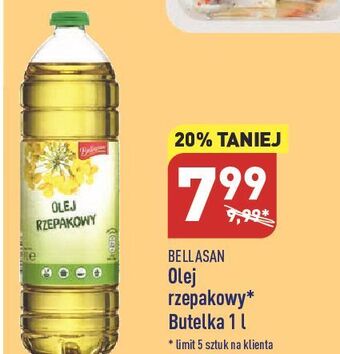 ALDI Olej rzepakowy bellasan oferta