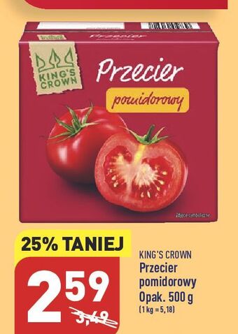 ALDI Przecier pomidorowy king's crown (aldi) oferta