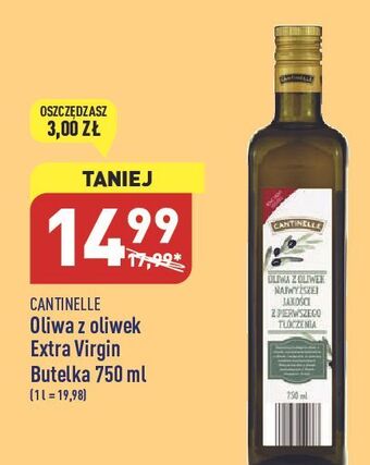ALDI Oliwa z oliwek extra vergine cantinelle oferta