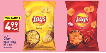 ALDI Chipsy paprykowe lay's oferta