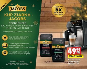 Biedronka Kawa jacobs barista editions crema italiano oferta