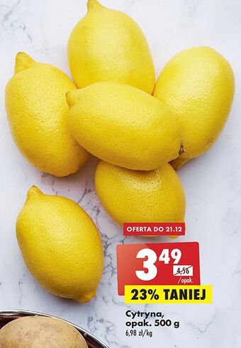 Biedronka Cytryny oferta