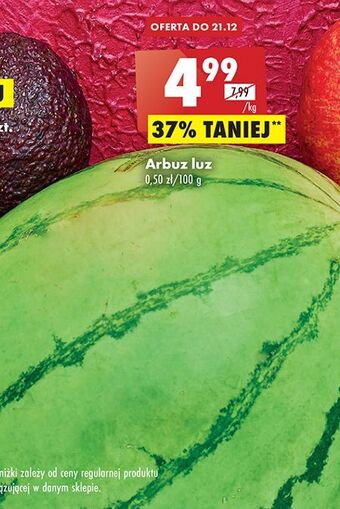 Biedronka Arbuz oferta