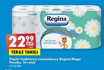 Biedronka Papier toaletowy rumiankowy regina oferta