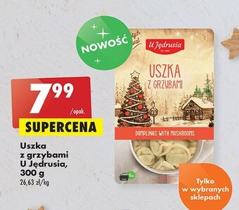 Biedronka Uszka z grzybami u jędrusia oferta