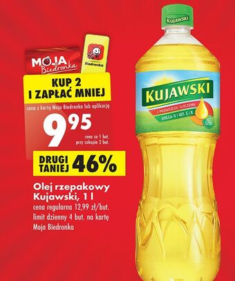 Biedronka Olej rzepakowy kujawski oferta