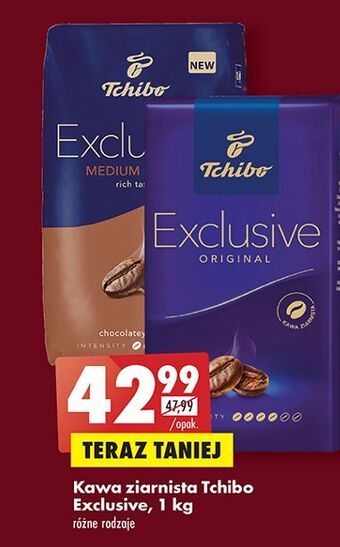 Biedronka Kawa tchibo exclusive medium roast oferta