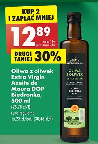 Biedronka Oliwa z oliwek extra virgin azeite de moura dop biedronka oferta