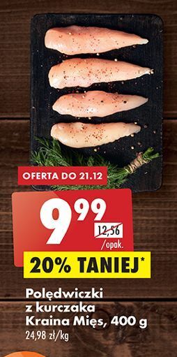 Biedronka Polędwiczki z kurczaka kraina mięs oferta